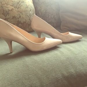Patent Leather Nude Pump